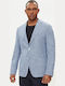 C-hanry Sommer Herrenanzugsjacke Hellblau