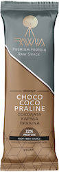 Rawyal Premium Protein Raw Protein Bar With Chocolate Coconut Praline Flavour 50gr