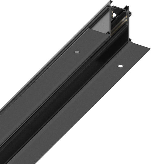 Ideal Lux Ράγα Στερέωσης για Φωτιστικά Μαύρη 320472