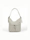 Passaggio Leather Leather Women's Bag Shoulder Beige