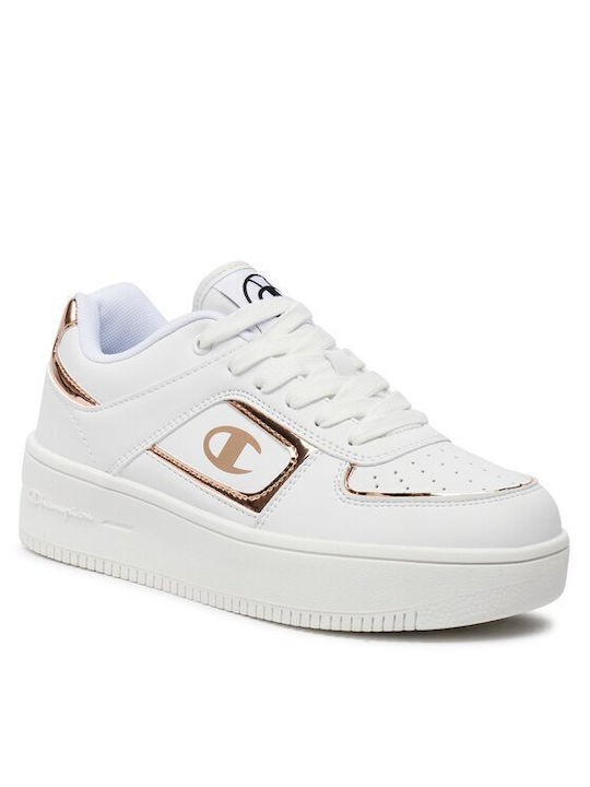 Champion Foul Γυναικεία Sneakers Λευκά