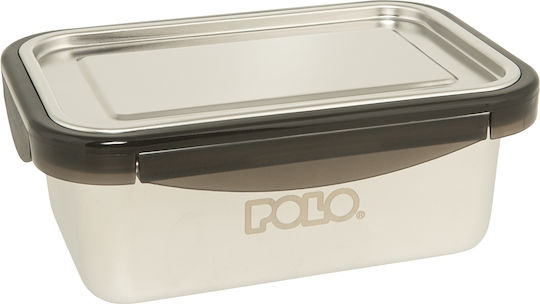 Polo Δοχείο Φαγητού Inox Γκρι 1lt