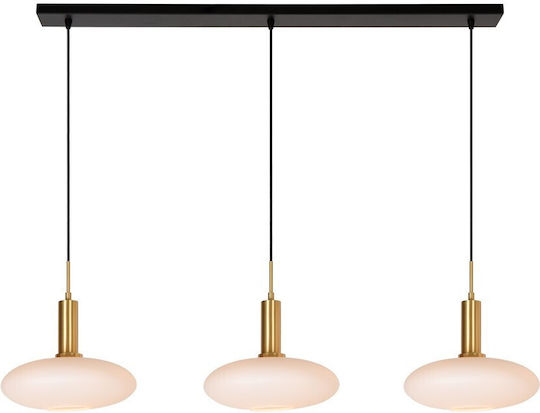 Lucide Lightning Lustră Auriu cu Dulie E27