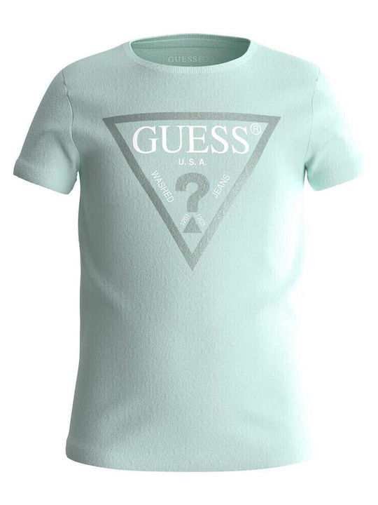 Guess Tricou pentru copii Albastru