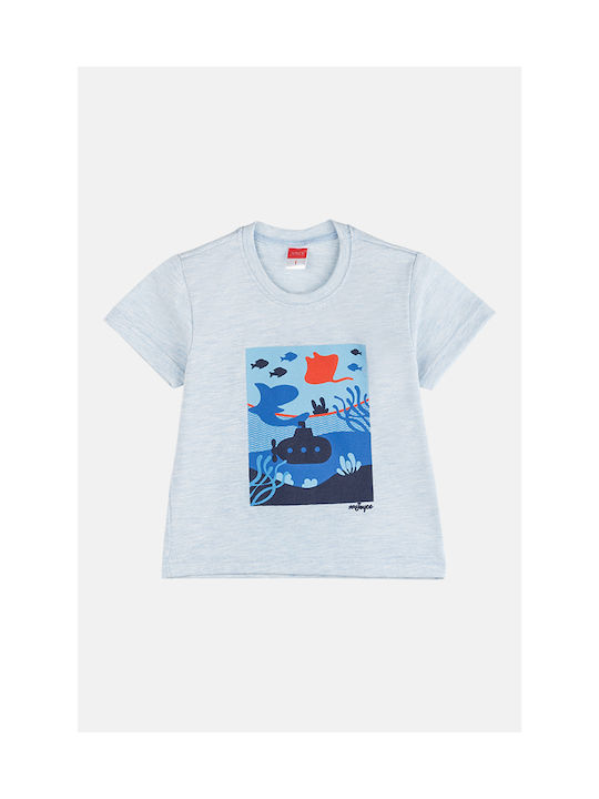 Joyce Kinder-T-Shirt Blau