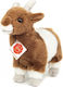 Hermann Teddy Plush Goat Brown/White 22 cm