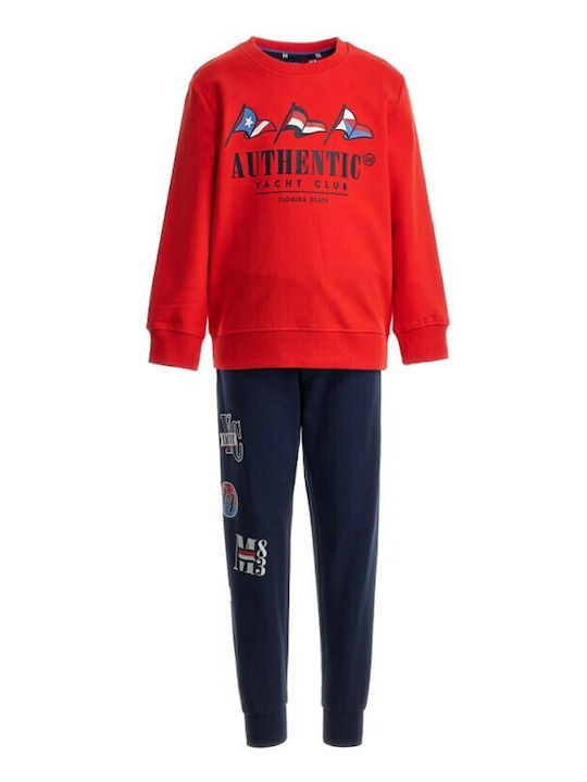 Original Marines Kids Sweatpants Set Red 2pcs