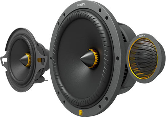 Sony Σετ Ηχεία Αυτοκινήτου Διαιρούμενα 6.5" με 90W RMS (3 Δρόμων)