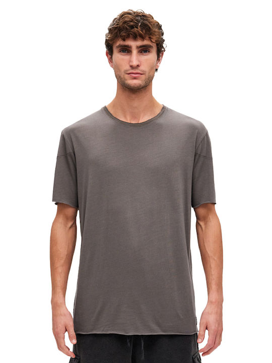 Dirty Laundry Herren T-Shirt Kurzarm Charcoal