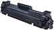 MediaRange Compatible Toner for Laser Printer HP CF244A/44A Black
