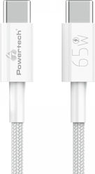 Powertech USB 2.0 USB-C male - USB-C 65W 1m (PTR-0181) Powertech USB 2.0 USB-C male - USB-C 65W 1m (PTR-0181)