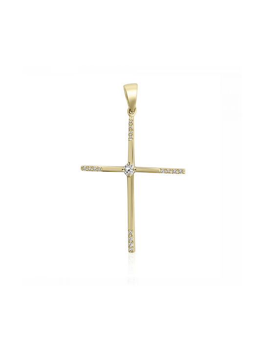 Chrilia Gold Kreuz 18K