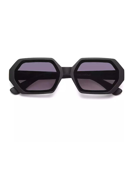 Okkia Andrea Women's Sunglasses with Black Plas...
