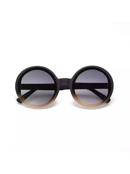 Okkia Monica Woman Sunglasses with Black Frame ...