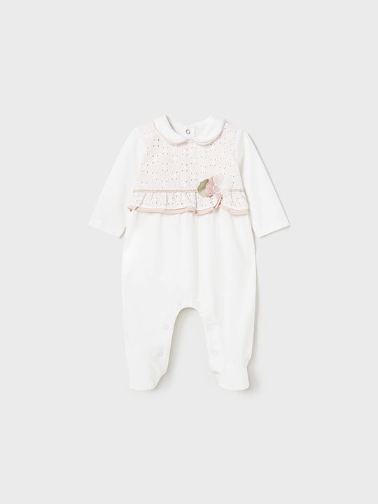Mayoral Baby-Body-Set Langärmliges White