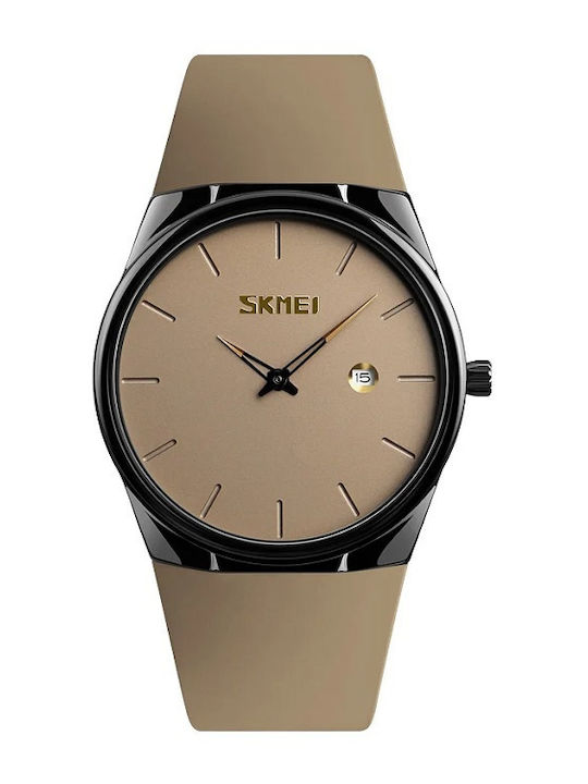 Skmei Herrenuhr 25mm Batterie mit Gummi Armband...