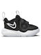 Hustle D 11 Kinder Sportschuhe Basketball mit Bügel- und Schleifenverschluss Schwarz