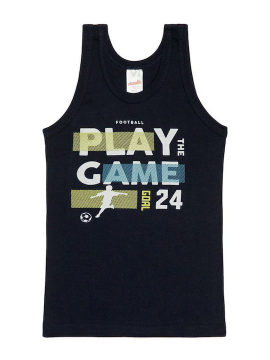 Minerva Kids' Tank Top Boy Strap Play Game Marin
