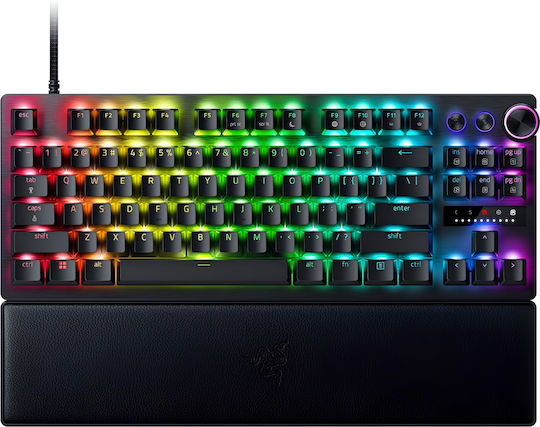 Razer Huntsman V3 Pro Tenkeyless Optical Gaming Keyboard Tenkeyless with Razer Analog Optical Gen-2 switches and RGB lighting (English US)