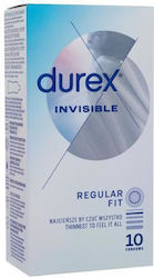 Durex Προφυλακτικά Invisible 10τμχ