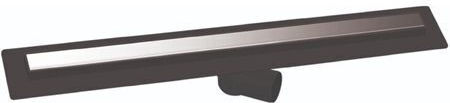 Mesateknik Oțel inoxidabil Canal Duș cu Ieșire 50mm Negru