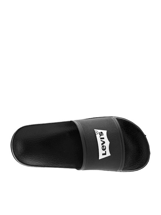 Levi's Kids' Sandals Black Pool