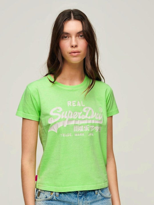 Superdry Damen T-Shirt Grün