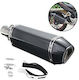 Motorcycle Exhaust Carbon Universal 47cm - Motorcycle Exhaust Z791420