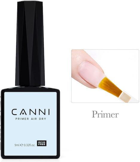 Canni Primer / Top Coat για Απλά Βερνίκια 9ml