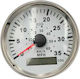 Ταχύμετρο Fourmarine Chesapeake White Ss (60 Mph) (gps) (lcd)