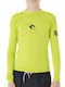 Rip Curl Costum de baie pentru copii Rashguard Verde