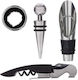 Wine opener & accessories (set of 4) S-d Limo 188942