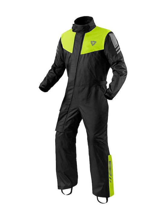 Αδιαβροχο Rain Suit Pacific 4 H2o Black-neon Yellow Frc020| Rev'it