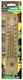 Kingfisher Wooden Garden Thermometer 26cm - Gsth02