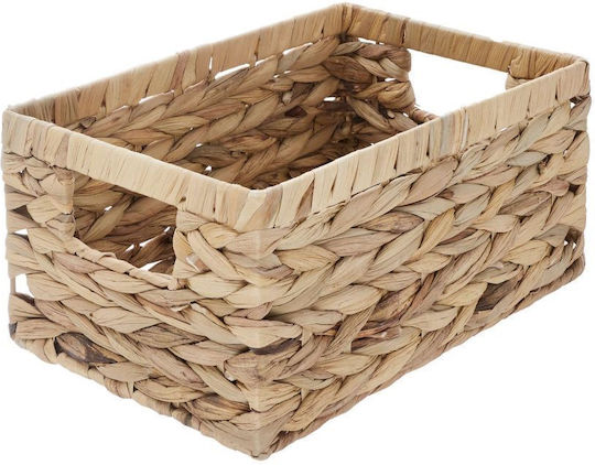 Butlers Dekoratives Korb Metallisch mit Griffen Beige 30x20cm