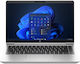 HP ProBook 440 G10 14" IPS (i5-1334U/16GB/512GB SSD/Без операционна система) (Международна английска клавиатура)
