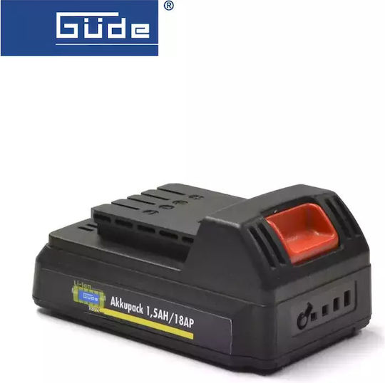 Güde Werkzeugbatterie Lithium 18V mit Kapazität 1.5Ah
