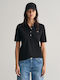 Gant T-shirt Km Slim Shield Ss Pique Polo 3gw4202231-5 Schwarz