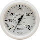 Ταχύμετρο Faria Dress White 33122 35mph