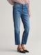 Gant Straight Cropped Jeans 3gw4100181-972 Denim Blue