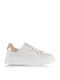 Seven 66-31eχ79 Sneaker White/beige