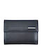 Damen Leder Geldbörse Pierre Cardin 239 Schwarz
