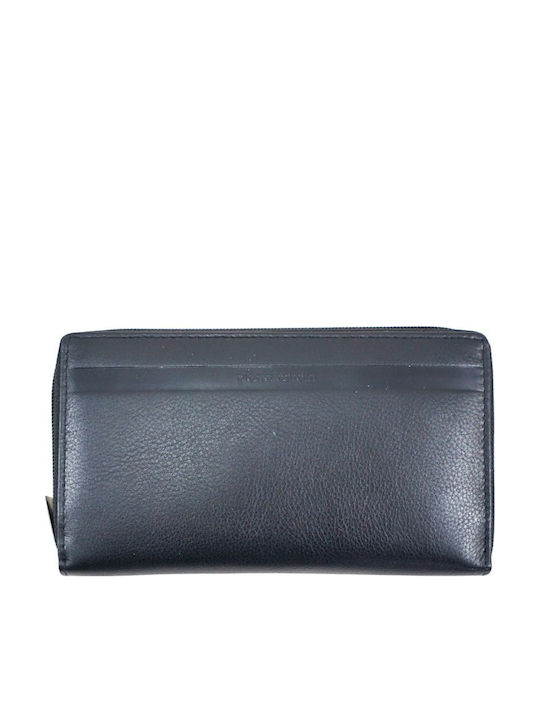 Damen Leder Brieftasche Pierre Cardin 247 Schwarz Schwarz