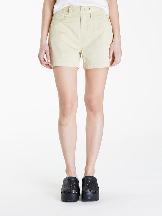 Calvin Klein Jeans Woven Label Mom Short Green Haze