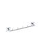 Halter Bemeta Beta, für Handtücher, 5 Haken, 415 × 55 × 70 mm