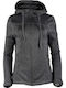 Jacket 407532l Knitted Hoodie Carbon Γυναικεία Ζακέτα Gts