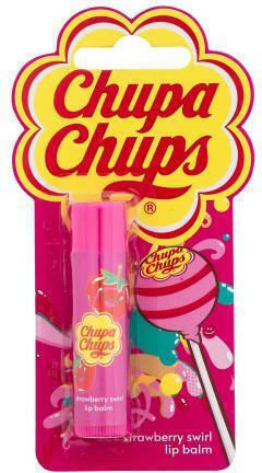 Chupa Chups Lippenbalsam Erdbeerwirbel Lippenbalsam 4 g