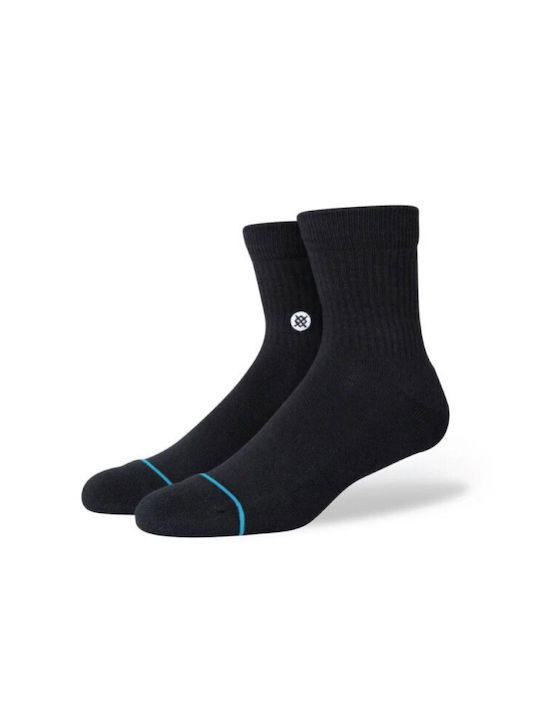 Stance Socks Icon Quarter - Black