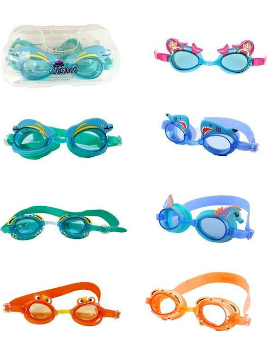 1 Sainteve Ochelari de înot pentru copii - Mască de înot - Ochelari de înot Design aleatoriu