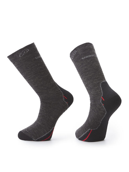 Woodland - Isothermal Merino Socks - Grey